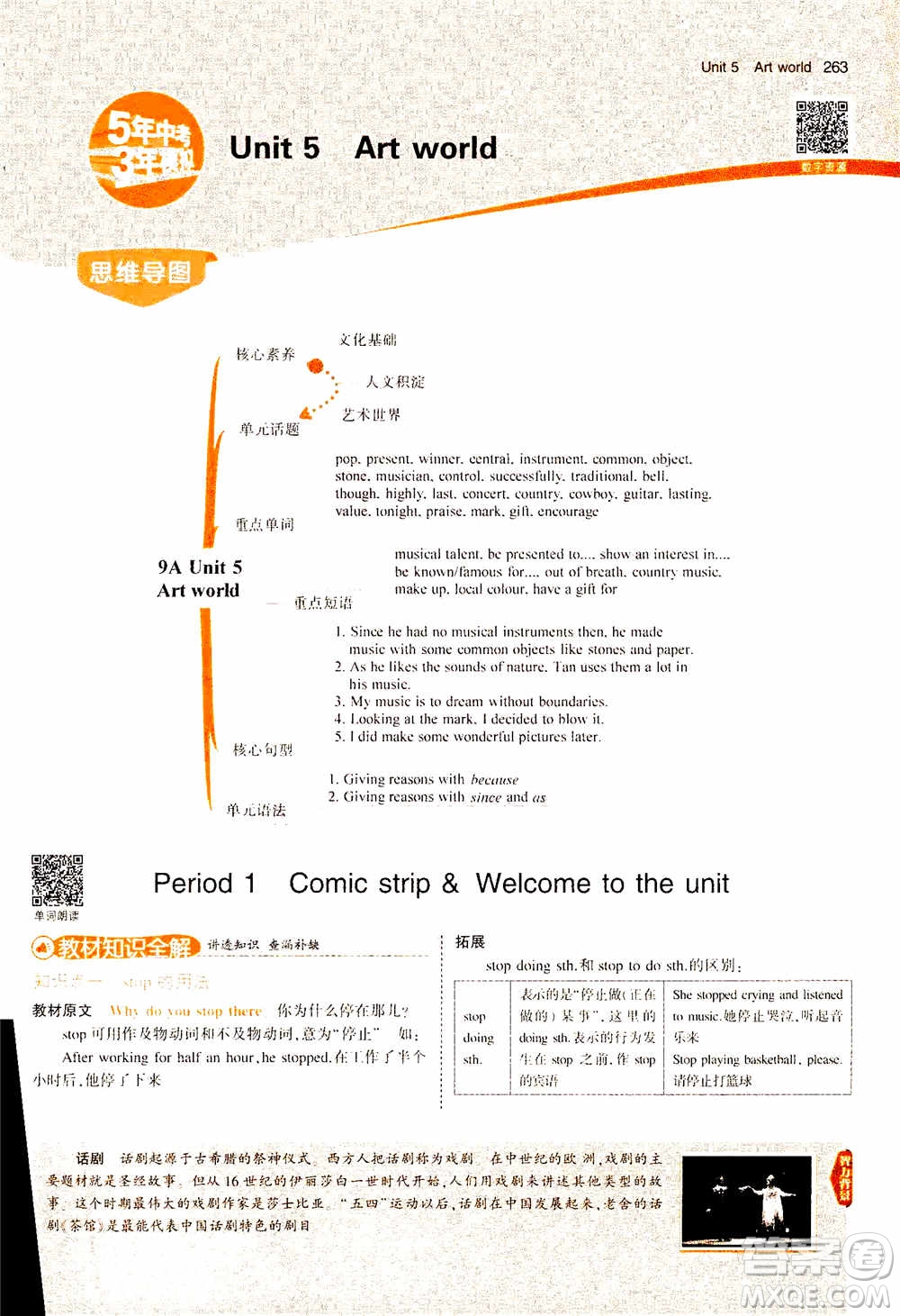 2021版初中同步5年中考3年模擬全解版初中英語九年級全一冊牛津版參考答案
