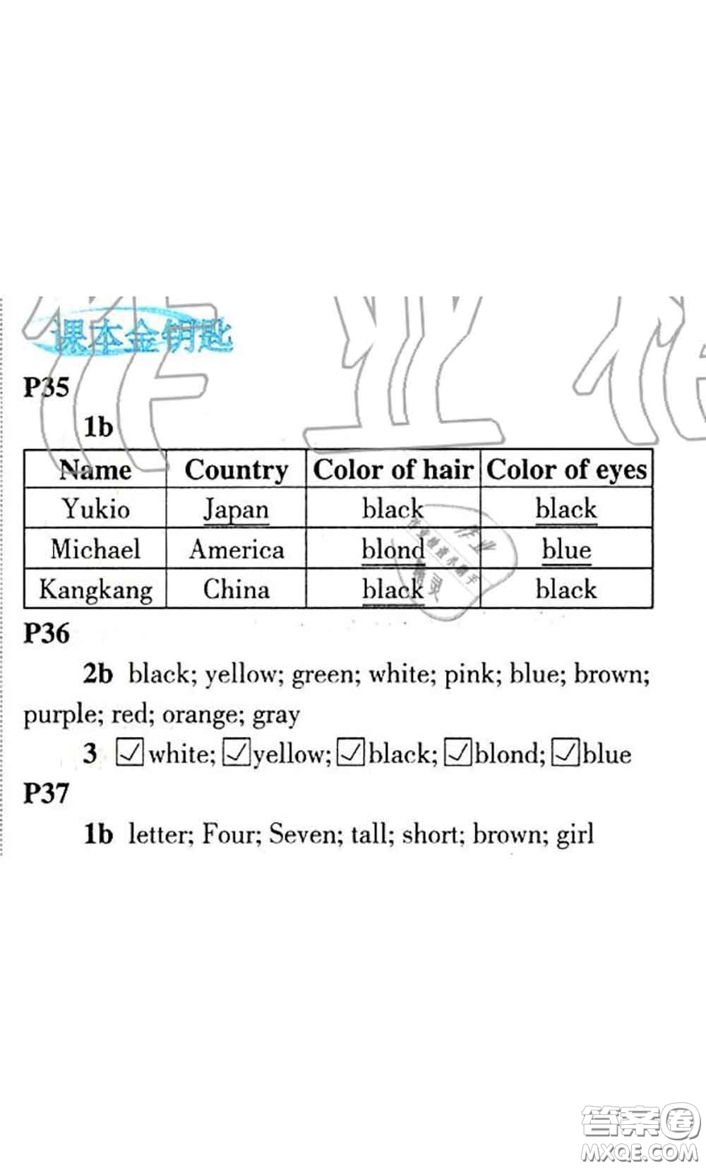 科學(xué)普及出版社2020年課本教材七年級(jí)英語(yǔ)仁愛(ài)版參考答案