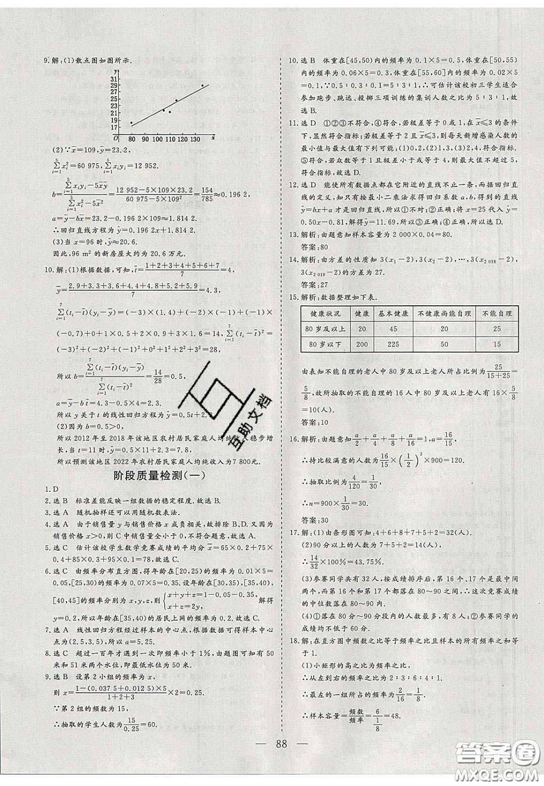 2020三維設(shè)計(jì)高中新課標(biāo)同步課堂數(shù)學(xué)必修3蘇教版答案