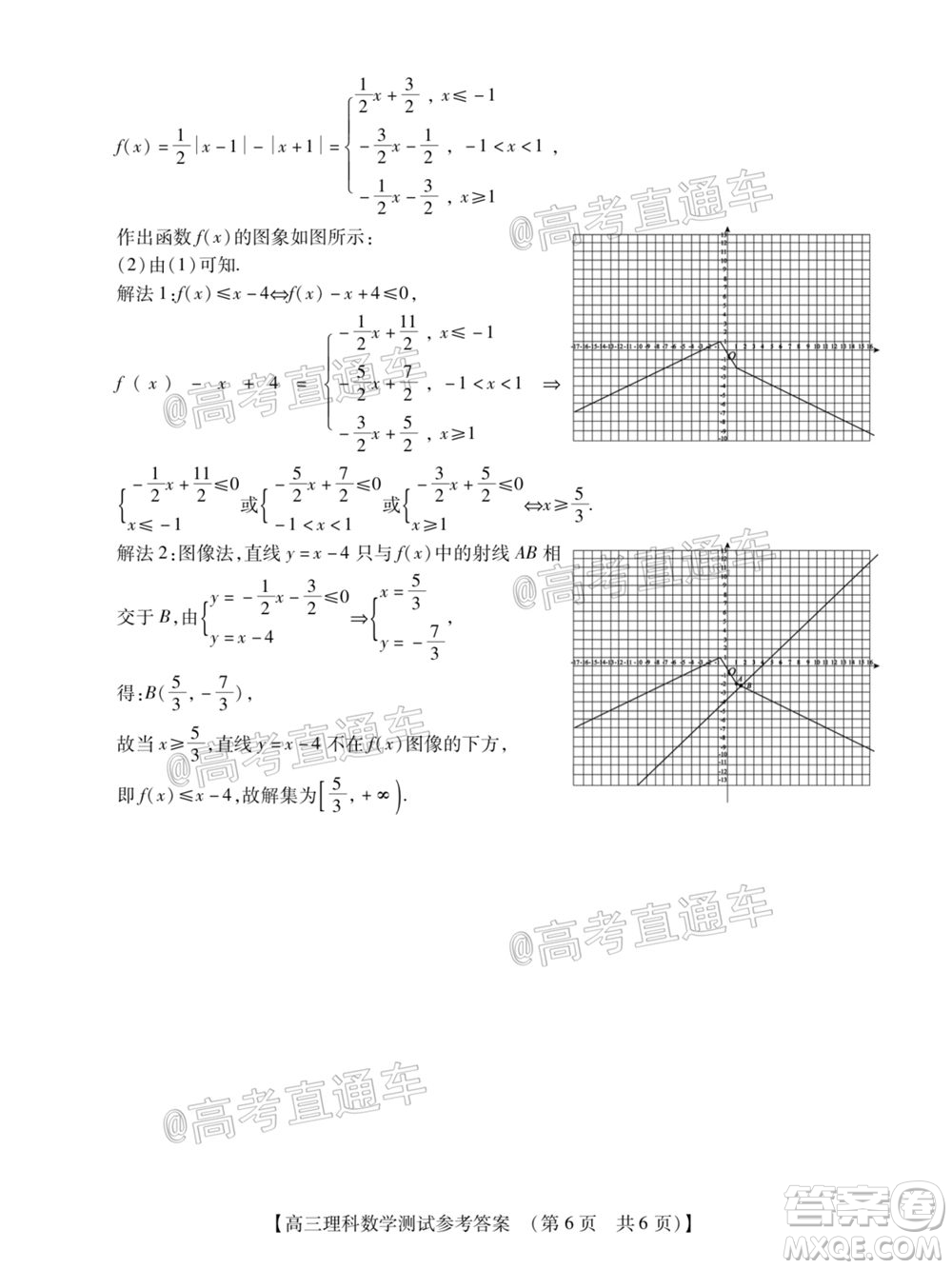 非凡吉?jiǎng)?chuàng)2020-2021學(xué)年高三年級(jí)模擬調(diào)研考試?yán)砜茢?shù)學(xué)答案