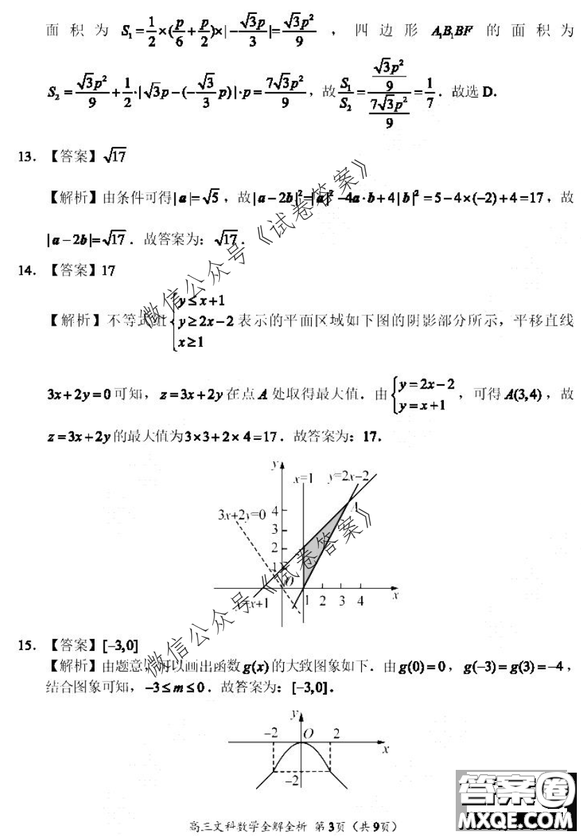 河南省中原名校聯(lián)盟2020-2021學(xué)年高三上學(xué)期第一次質(zhì)量考評文科數(shù)學(xué)試題及答案