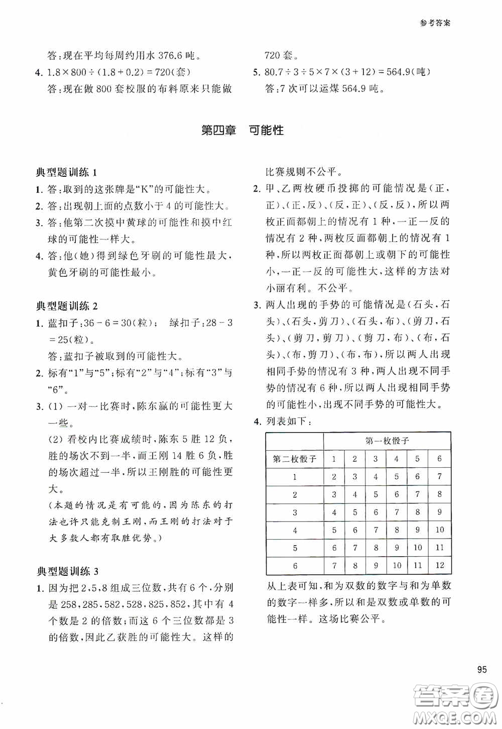 華東理工大學(xué)出版社2020周計劃小學(xué)數(shù)學(xué)應(yīng)用題強化訓(xùn)練五年級答案
