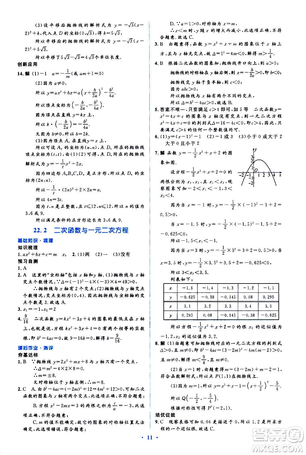 人民教育出版社2020年人教金學典同步解析與測評學練考數(shù)學九年級上冊人教版答案