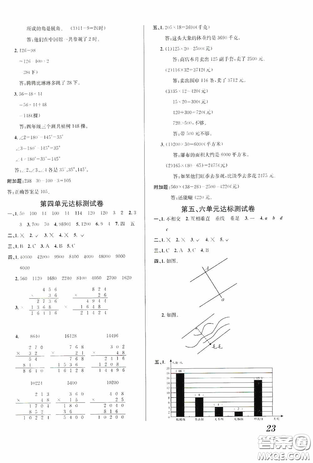 南海出版公司2020課時(shí)同步導(dǎo)練四年級(jí)數(shù)學(xué)上冊西師大版答案