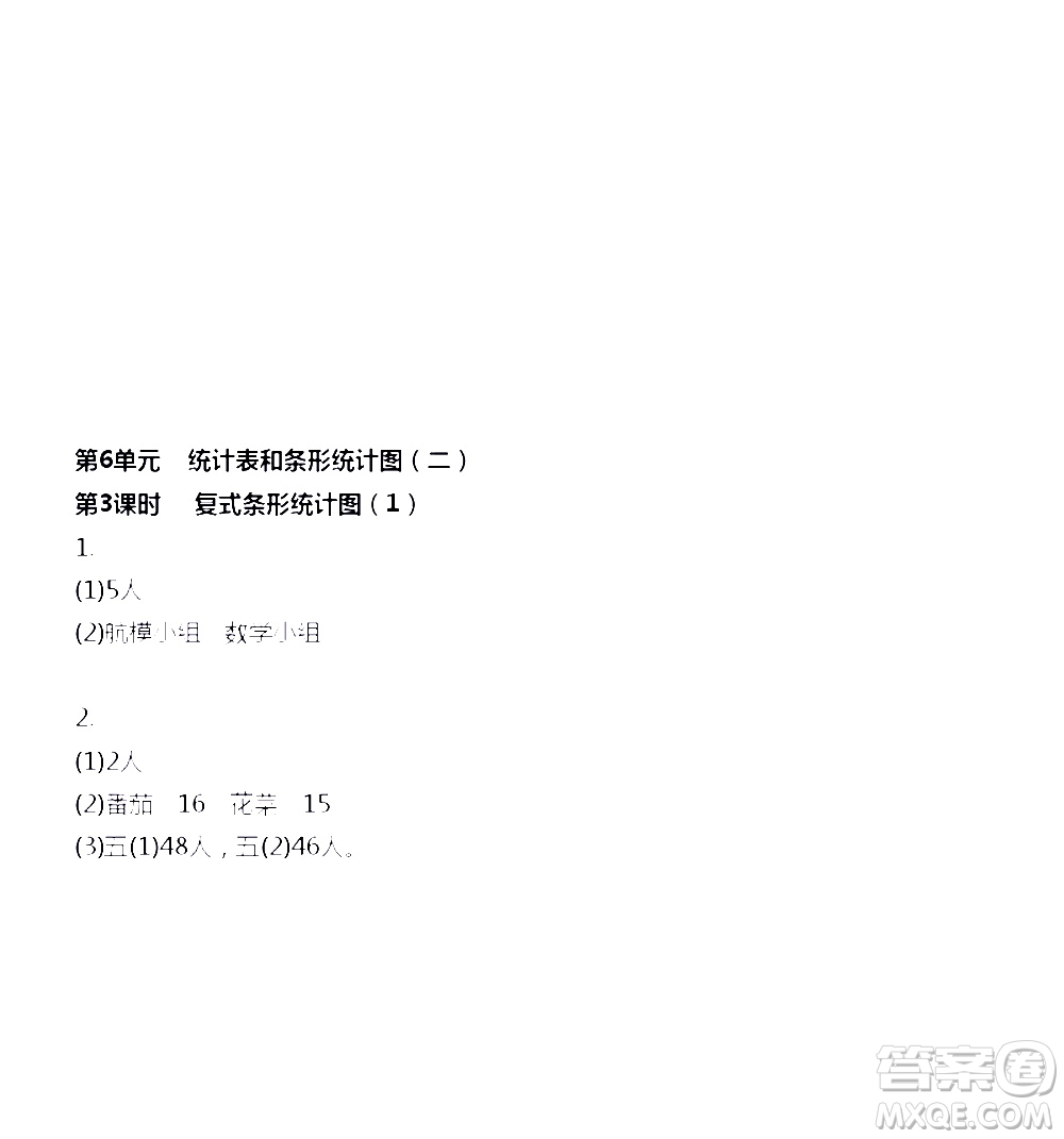 江蘇人民出版社2020伴你學(xué)數(shù)學(xué)五年級(jí)上冊(cè)蘇教版答案