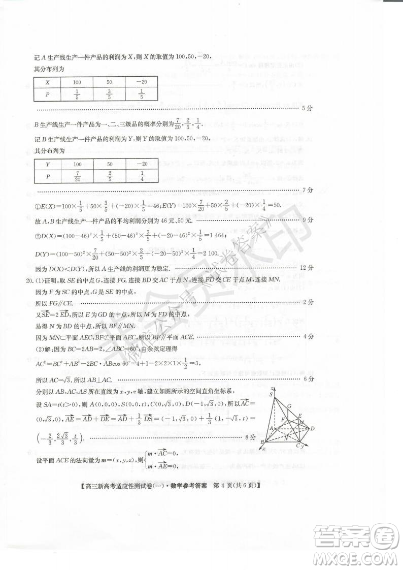2021屆八省聯(lián)盟湖北新高考適應(yīng)性測(cè)試卷一物理試題及答案