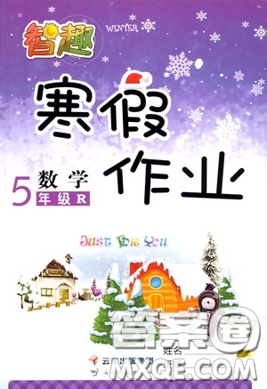 云南科技出版社2022年智趣寒假作業(yè)五年級數(shù)學(xué)人教版答案