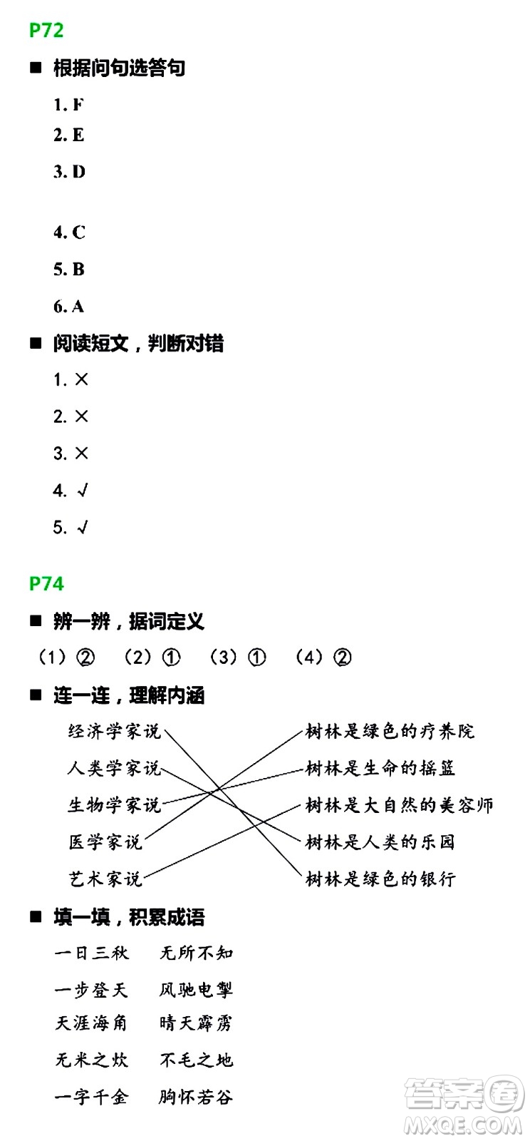 浙江教育出版社2021寒假新時(shí)空六年級(jí)B版答案