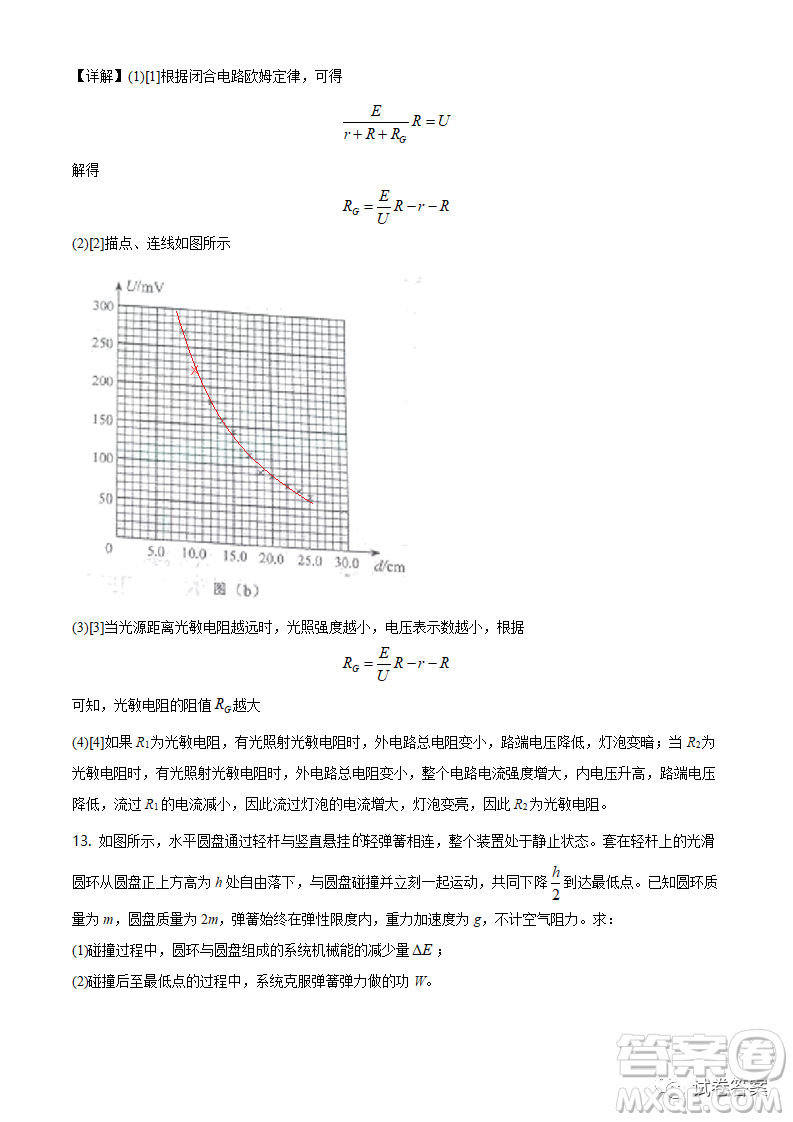 2021年遼寧省普通高等學(xué)校招生適應(yīng)性測(cè)試物理試題及答案