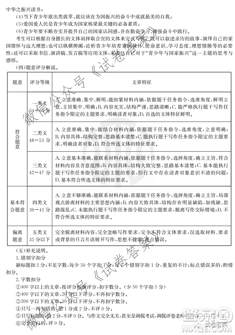 駐馬店市2020-2021學年度第一學期高三年級期末統(tǒng)一考試語文試題及答案