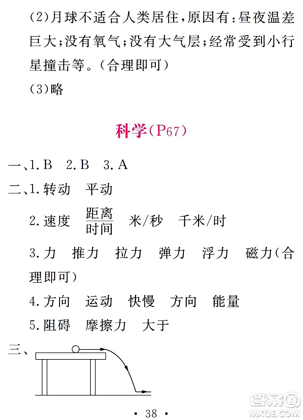 團(tuán)結(jié)出版社2021天舟文化精彩寒假四年級(jí)答案