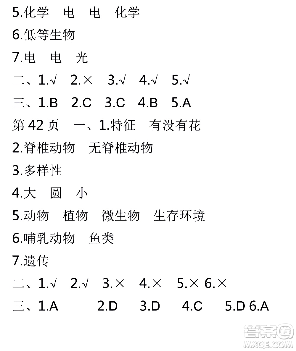2021版世紀金榜新視野寒假作業(yè)六年級答案