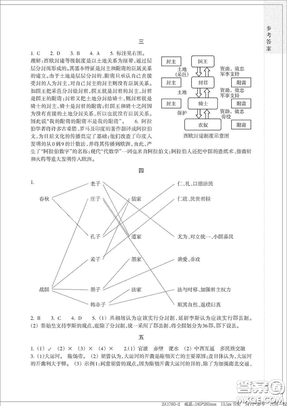 浙江教育出版社2021寒假作業(yè)八年級合訂本B版答案