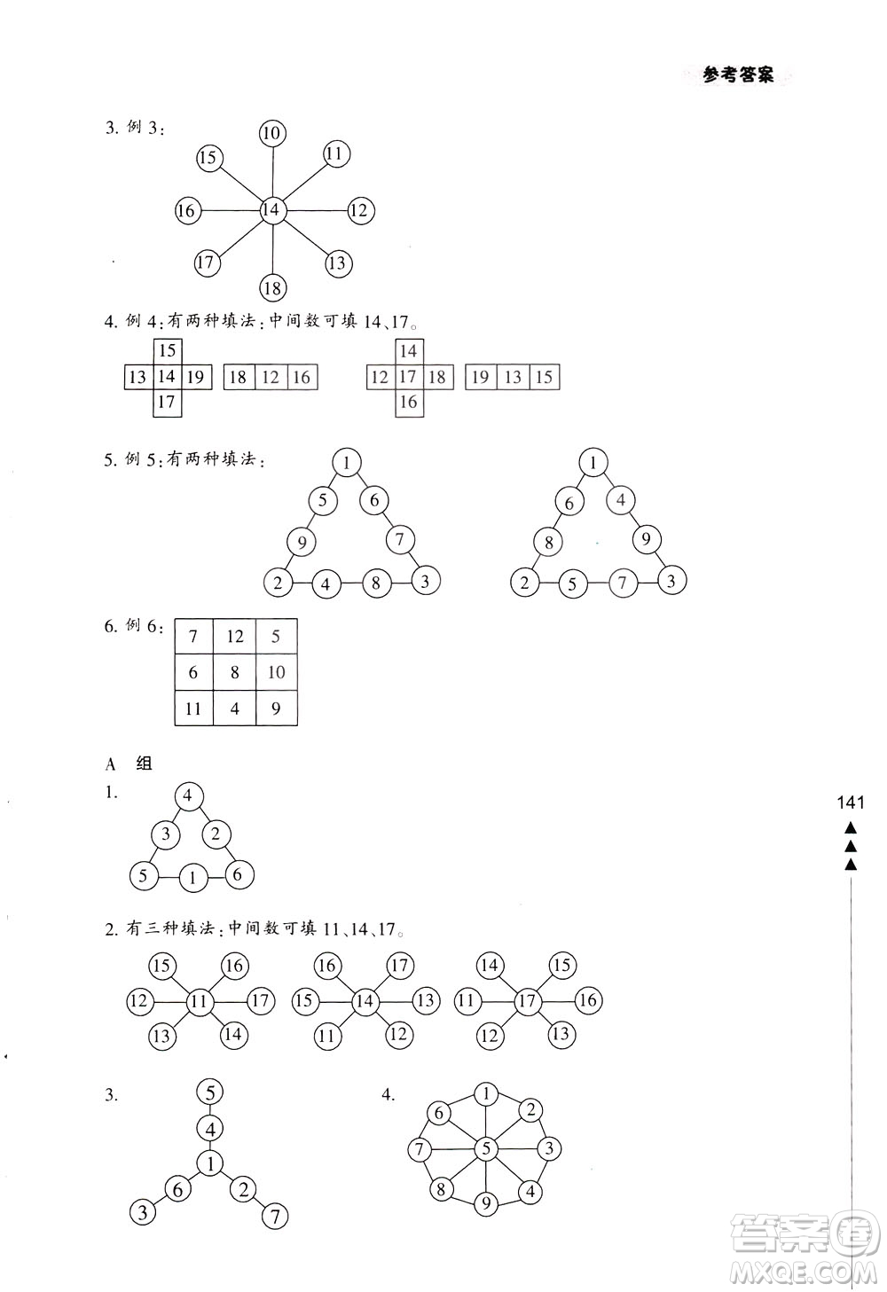 寧波出版社2021小學生輕松學奧數三年級答案