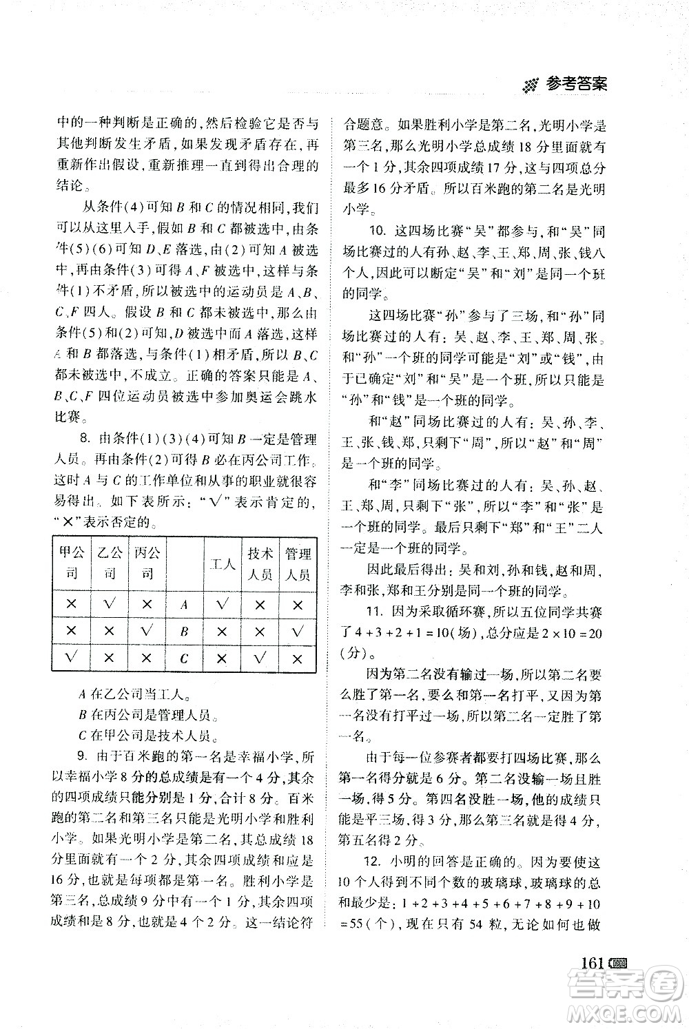 青島出版社2021小學(xué)生奧數(shù)點(diǎn)撥五年級答案