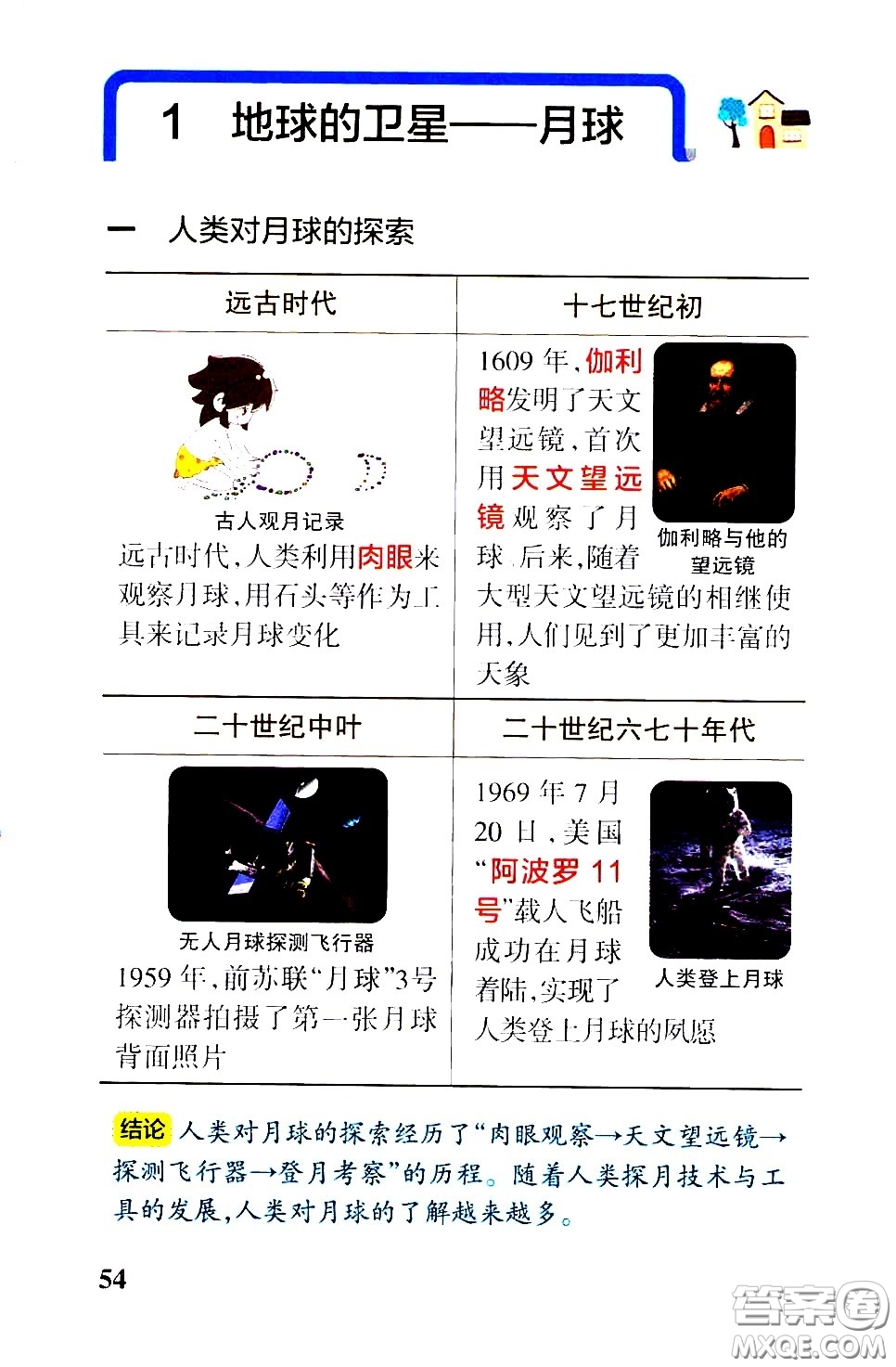 湖南師范大學(xué)出版社2021小學(xué)學(xué)霸速記科學(xué)六年級下冊JK教科版答案