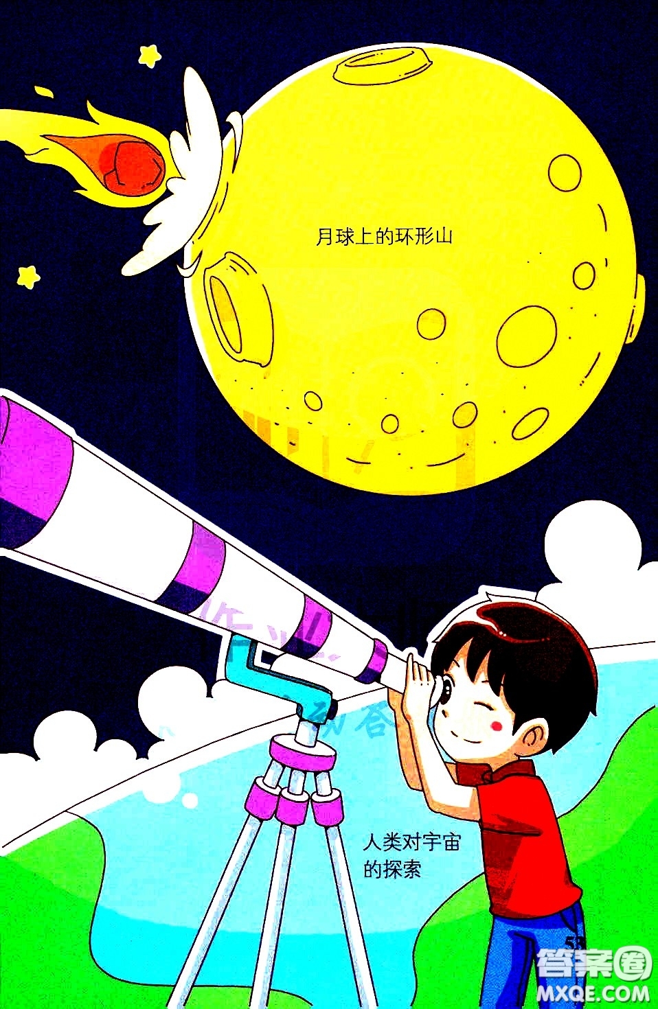 湖南師范大學(xué)出版社2021小學(xué)學(xué)霸速記科學(xué)六年級下冊JK教科版答案