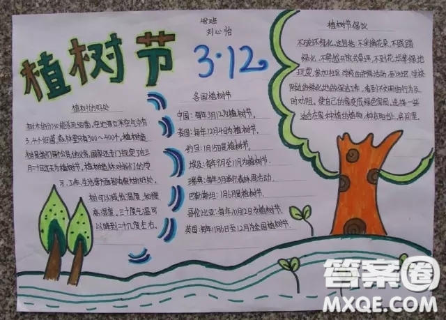 2021植樹(shù)節(jié)手抄報(bào)圖片匯總 關(guān)于2021植樹(shù)節(jié)手抄報(bào)圖片簡(jiǎn)單又好看