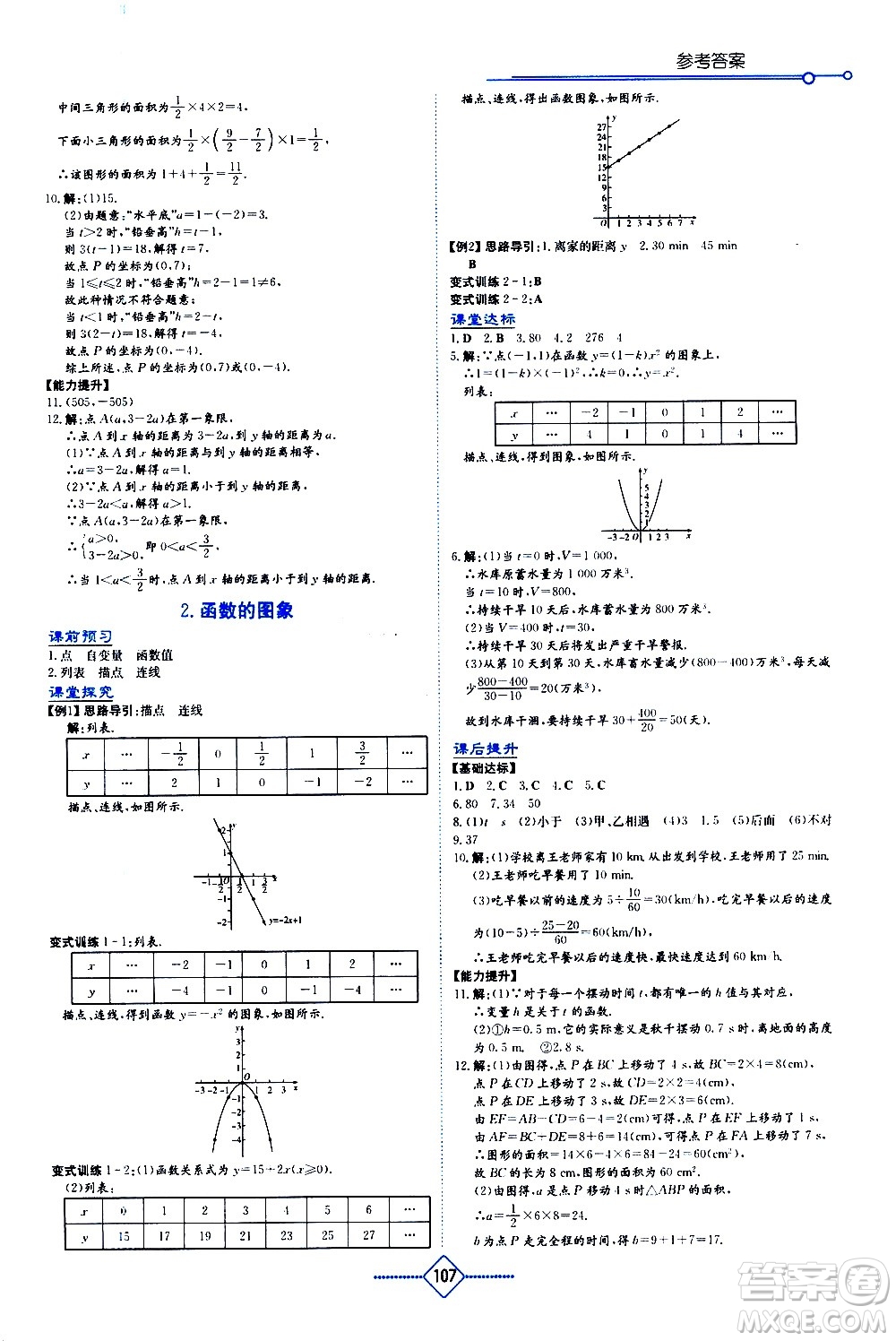 湖南教育出版社2021學法大視野數(shù)學八年級下冊華東師大版答案