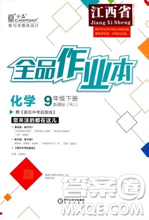 陽光出版社2021全品作業(yè)本九年級化學(xué)下冊新課標(biāo)人教版江西省答案