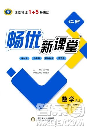 寧夏人民教育出版社2021暢優(yōu)新課堂八年級數(shù)學(xué)下冊人教版江西專版答案