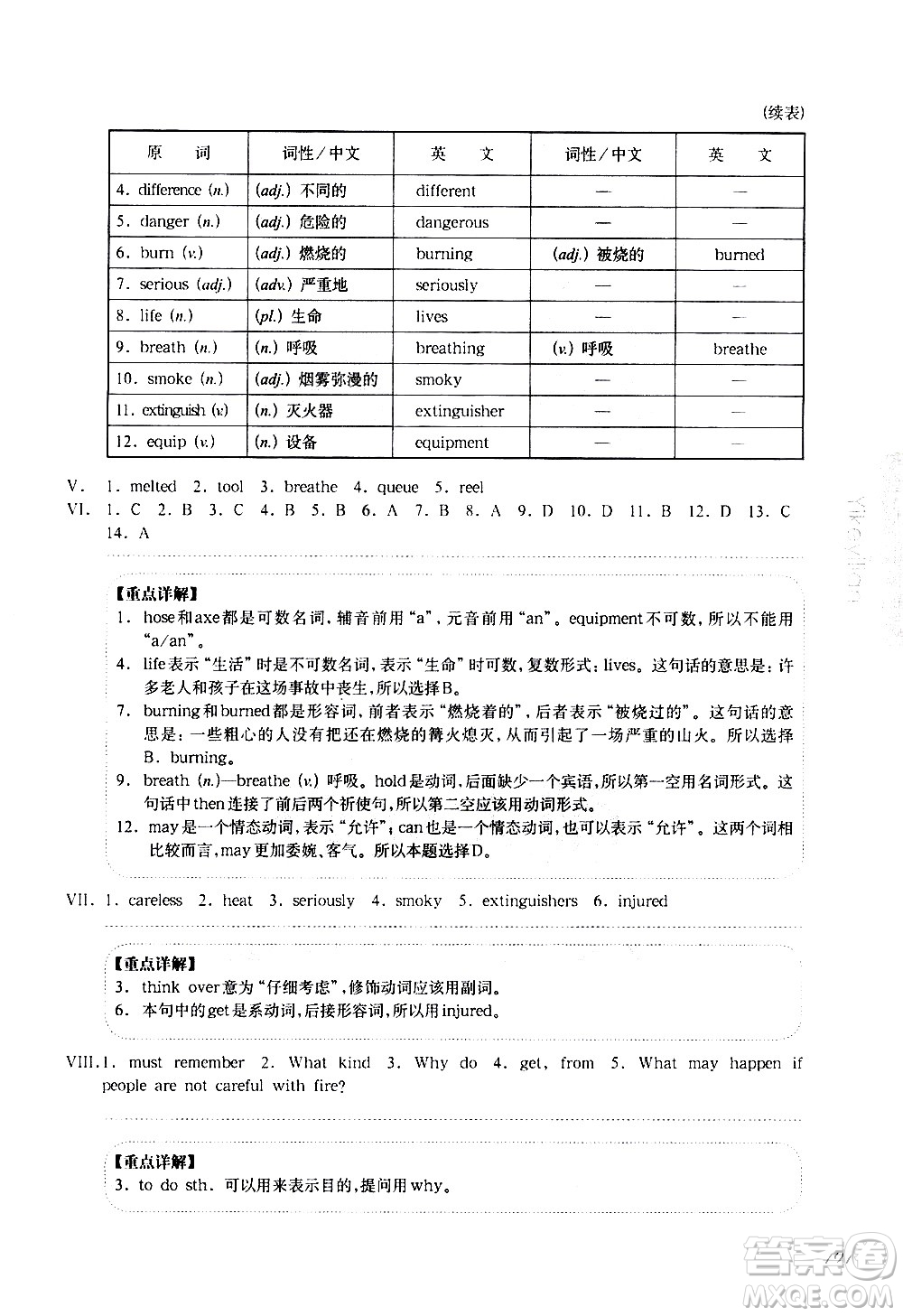 華東師范大學(xué)出版社2021華東師大版一課一練六年級英語增強版第二學(xué)期答案