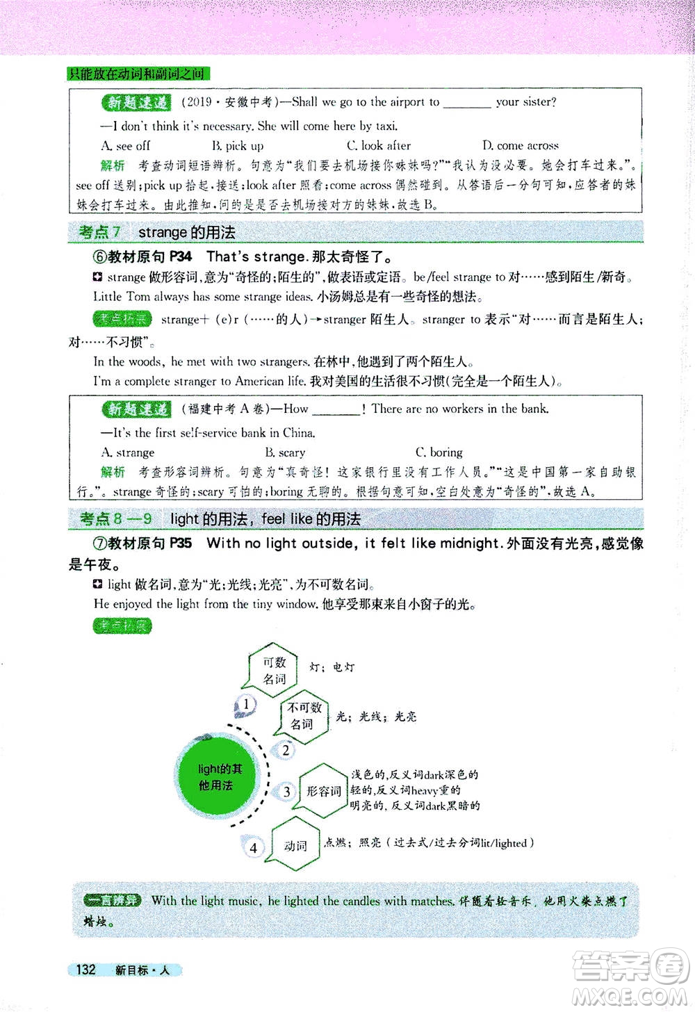吉林人民出版社2021新教材完全解讀英語(yǔ)八年級(jí)下新目標(biāo)人教版答案