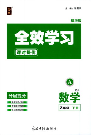 光明日?qǐng)?bào)出版社2021全效學(xué)習(xí)課時(shí)提優(yōu)數(shù)學(xué)八年級(jí)下冊(cè)ZJ浙教版A版答案