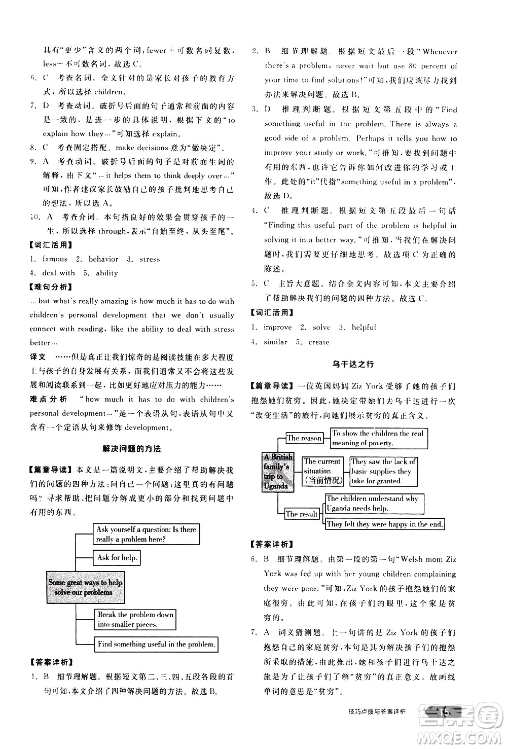 陽光出版社2021練就優(yōu)等生英語完形填空閱讀理解八年級(jí)下冊新課標(biāo)RJ人教版答案