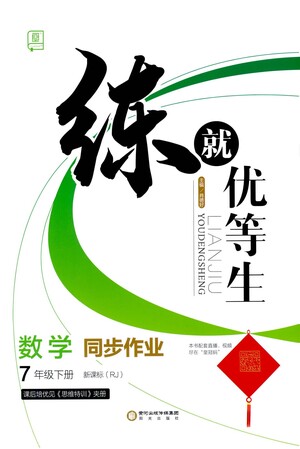 陽光出版社2021練就優(yōu)等生數(shù)學(xué)同步作業(yè)七年級(jí)下冊(cè)新課標(biāo)RJ人教版答案