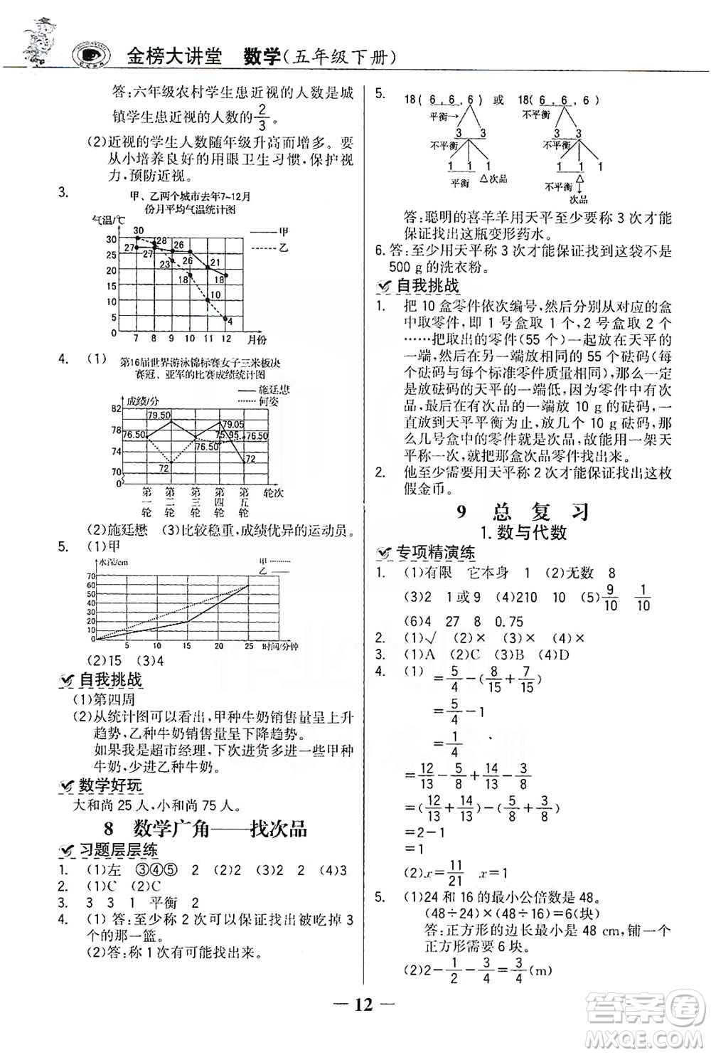 延邊大學(xué)出版社2021世紀(jì)金榜金榜大講堂數(shù)學(xué)五年級下冊人教版答案