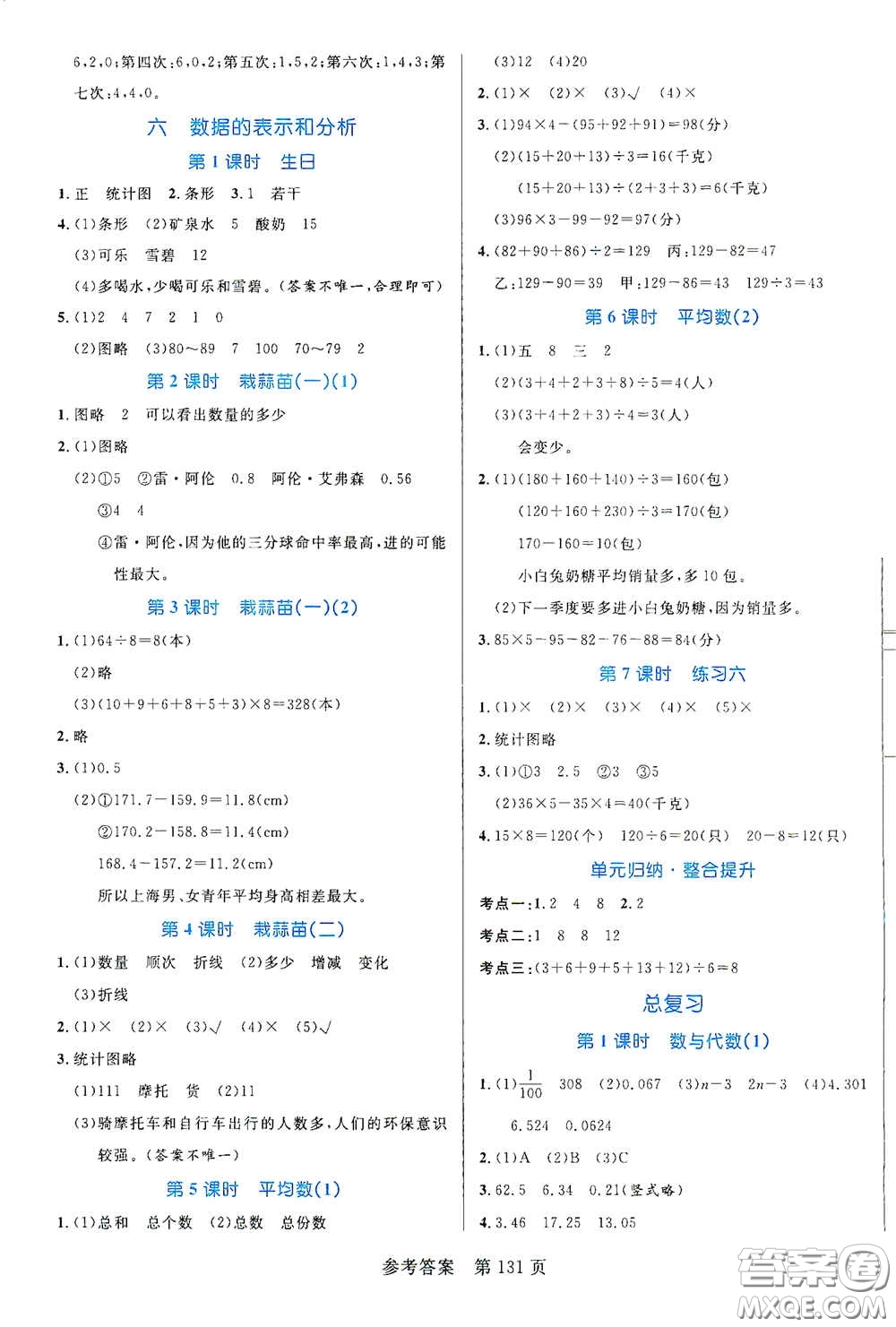 沈陽出版社2021中辰傳媒黃岡名師天天練四年級數(shù)學(xué)下冊北師大版雙色版答案
