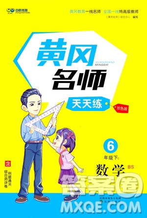 沈陽出版社2021中辰傳媒黃岡名師天天練六年級數(shù)學下冊北師大版雙色版答案