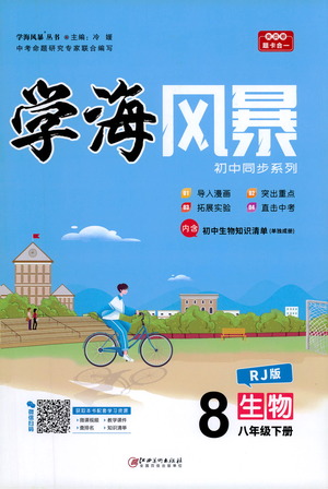 江西美術出版社2021學海風暴生物八年級下冊RJ人教版答案