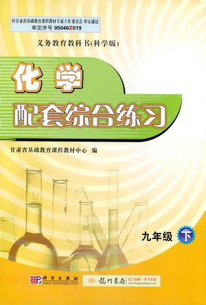 科學(xué)出版社2021年化學(xué)配套綜合練習(xí)九年級(jí)下冊(cè)科學(xué)版答案