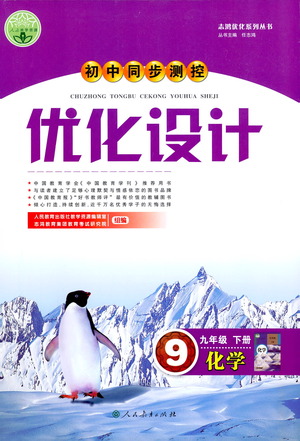 人民教育出版社2021初中同步測(cè)控優(yōu)化設(shè)計(jì)九年級(jí)化學(xué)下冊(cè)人教版答案