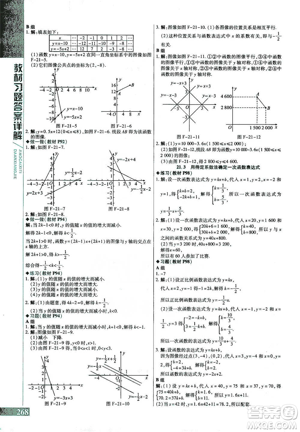 北京教育出版社2021倍速學(xué)習(xí)法八年級數(shù)學(xué)下冊冀教版參考答案