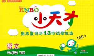 東南大學(xué)出版社2021年ENBO小天才期末復(fù)習(xí)與13市試卷優(yōu)選語文六年級下冊全國版答案