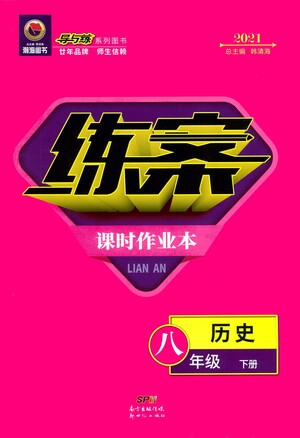 新世紀(jì)出版社2021練案課時作業(yè)本歷史八年級下冊人教版答案