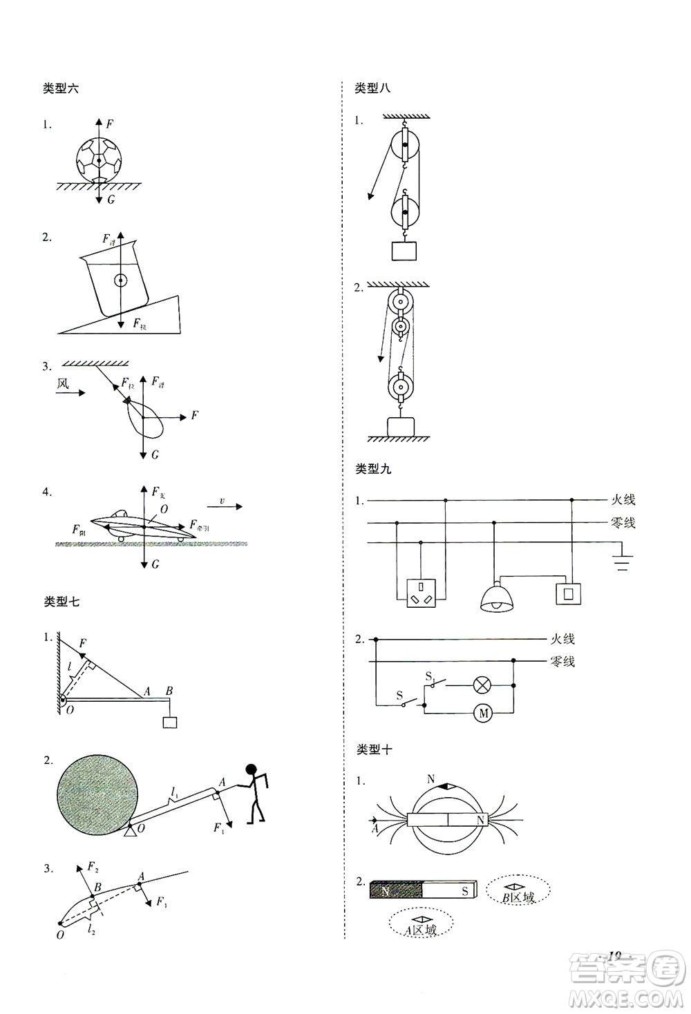延邊教育出版社2021本土攻略精準(zhǔn)復(fù)習(xí)方案九年級物理下冊人教版云南專版答案