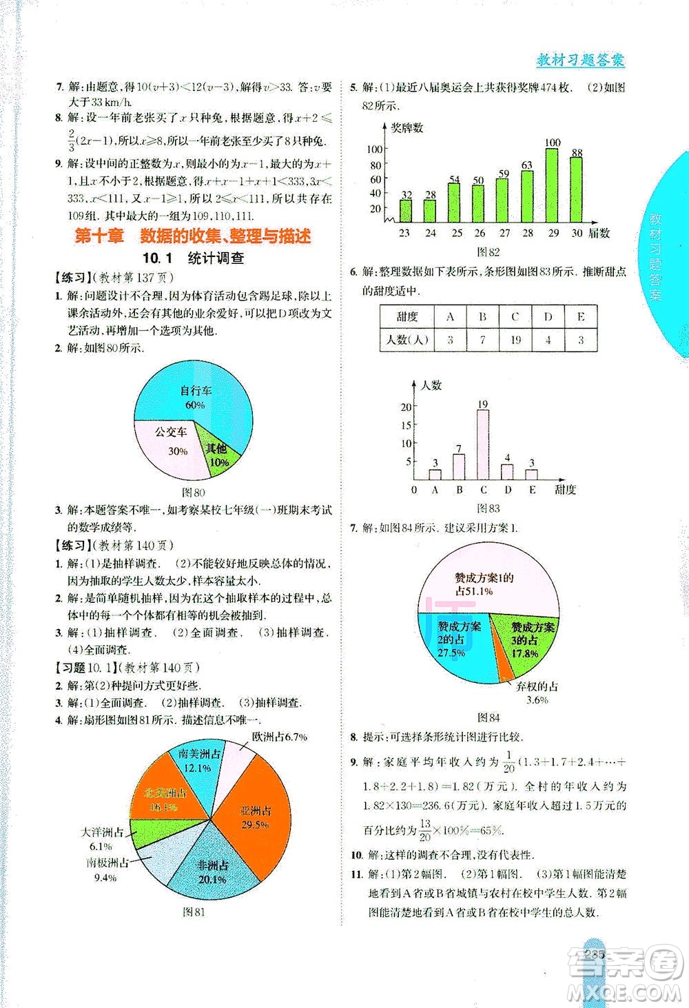吉林人民出版社2021尖子生學(xué)案數(shù)學(xué)七年級下新課標(biāo)人教版答案