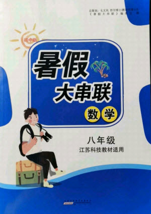 安徽人民出版社2021初中版暑假大串聯(lián)數(shù)學(xué)八年級(jí)江蘇科技教材適用答案