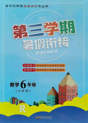 安徽人民出版社2021第三學期暑假銜接數學六年級小升初人教版答案
