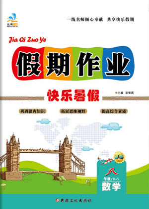 新疆文化出版社2021假期作業(yè)快樂(lè)暑假數(shù)學(xué)八年級(jí)RJ人教版答案