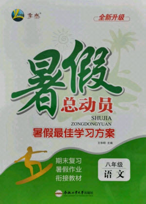 合肥工業(yè)大學出版社2021暑假總動員八年級語文人教版答案