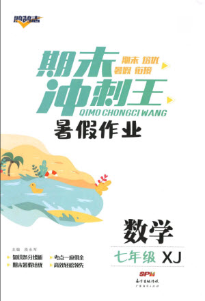 廣東經(jīng)濟出版社2021期末沖刺王暑假作業(yè)數(shù)學(xué)七年級湘教版答案