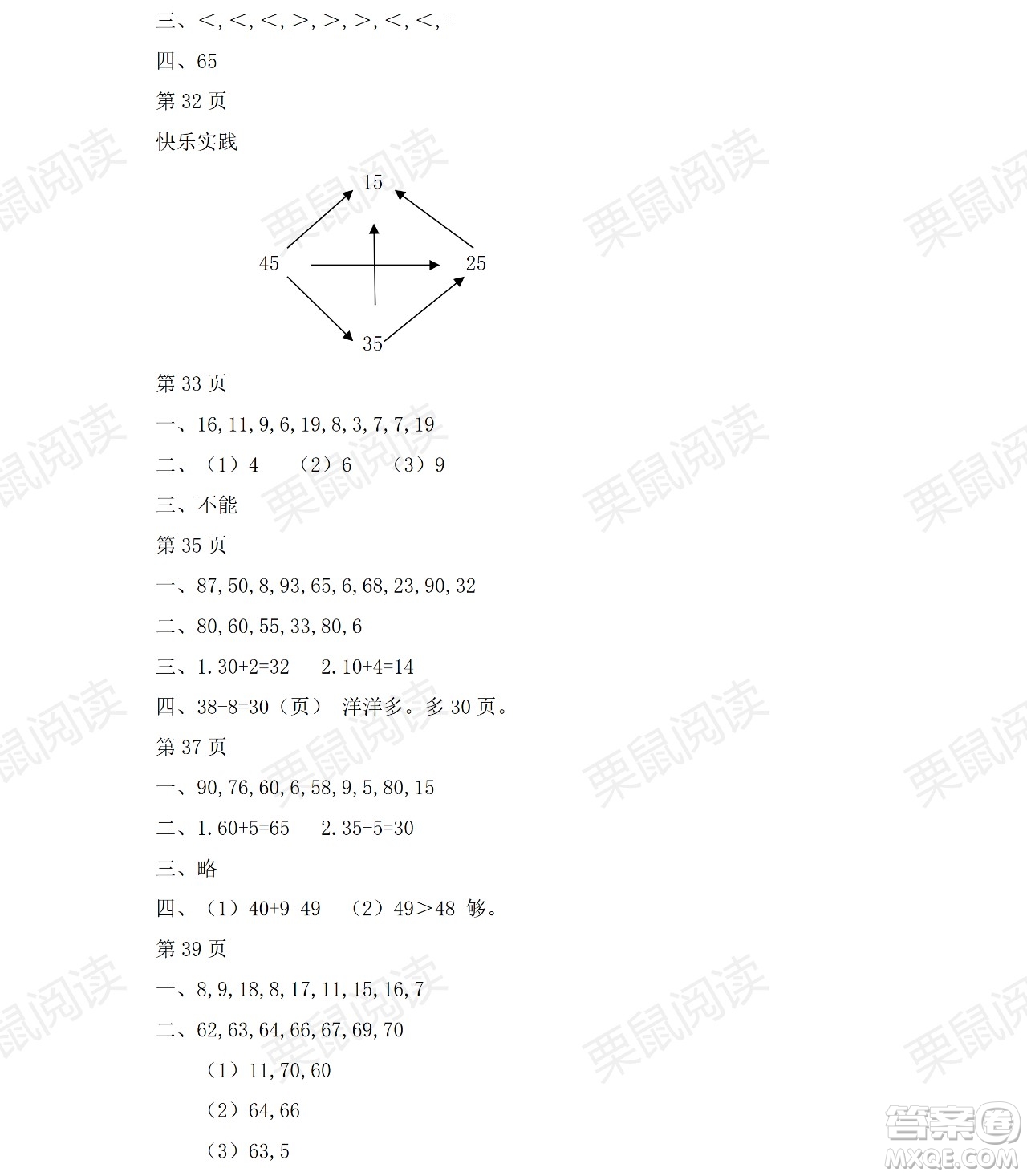 黑龍江少年兒童出版社2021陽光假日暑假一年級數(shù)學(xué)人教版答案