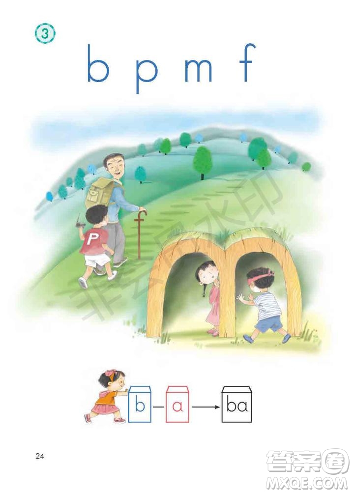 一年級(jí)上冊(cè)語(yǔ)文部編版電子課本