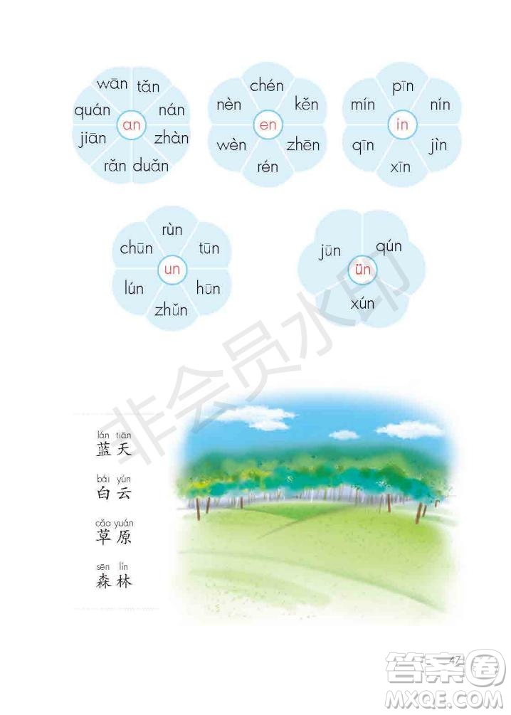 一年級(jí)上冊(cè)語(yǔ)文部編版電子課本