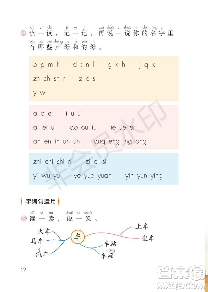 一年級(jí)上冊(cè)語(yǔ)文部編版電子課本